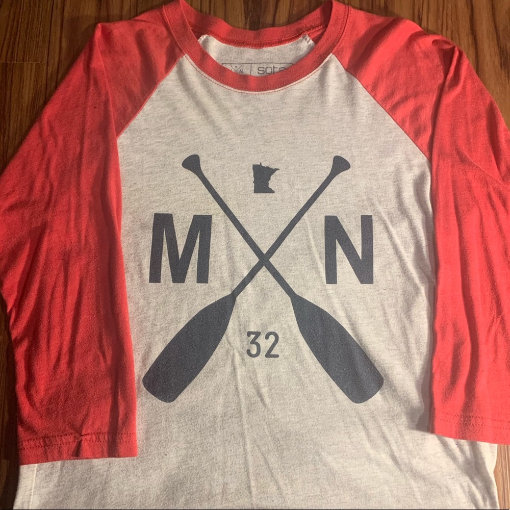 Sota Clothing MN 3/4 Sleeve Baseball T-Shirt